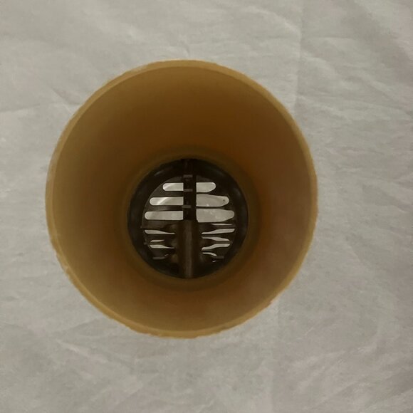 Vintage Housewares Harvest Gold Glass Spice & Nut Grinder – Retro Kitchen! - Picture 5 of 5